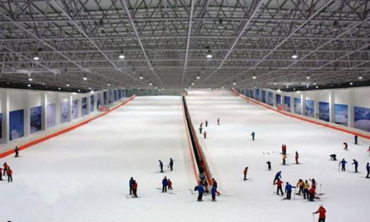 浙江紹興喬波室內(nèi)滑雪場(chǎng)