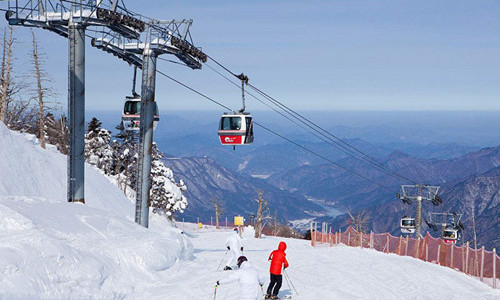 滑雪場(chǎng)纜車(chē)