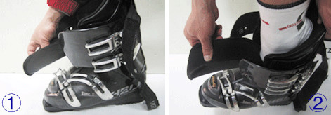 如何正確穿雙板滑雪鞋？