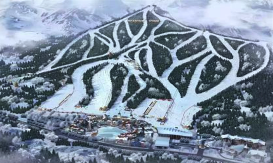 河北石家莊崇禮富龍滑雪場(chǎng)