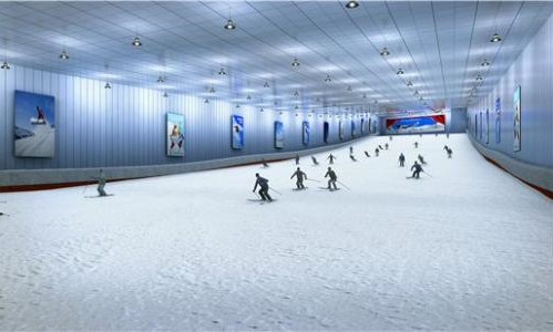 上海銀七星室內滑雪場