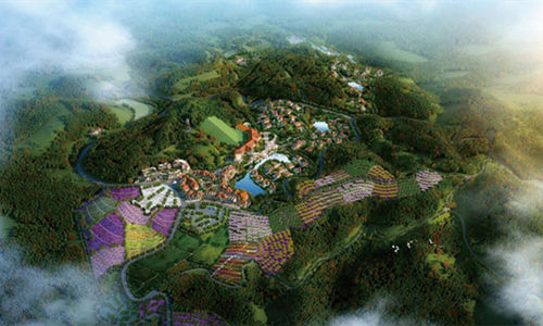 貴州關(guān)嶺奇緣谷冰雪小鎮(zhèn)室內(nèi)滑雪場(chǎng)