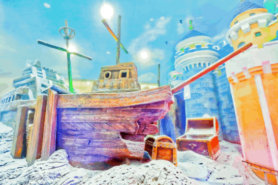 失落的遺跡、冰封的寶藏