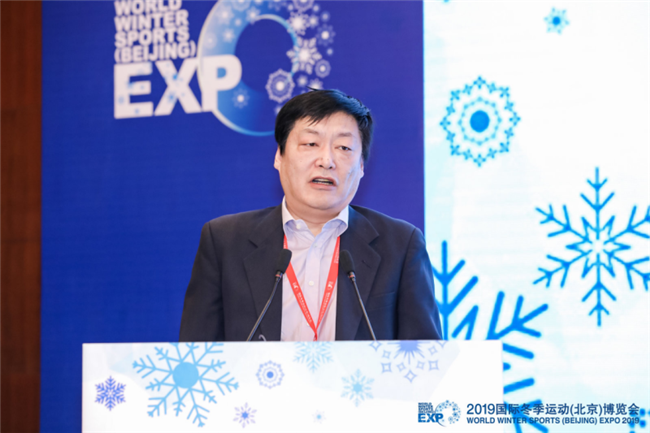 北京電視臺(tái)冬奧紀(jì)實(shí)頻道主任焦少波發(fā)表主題演講