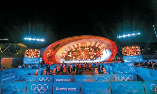 張家口頒獎(jiǎng)廣場(chǎng)