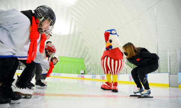 初學(xué)者怎么滑冰