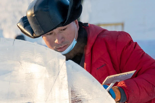 第24屆哈爾濱冰雪大世界園區(qū)初見規(guī)模 4